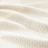100% Cotton Ultra Soft Solid Bed Blanket, Waffle Weave Lightweight Breathable Blanket for Hot Season - 2 of 4