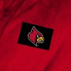 NCAA Louisville Cardinals Silk Touch Robe Small/Medium - 4 of 4