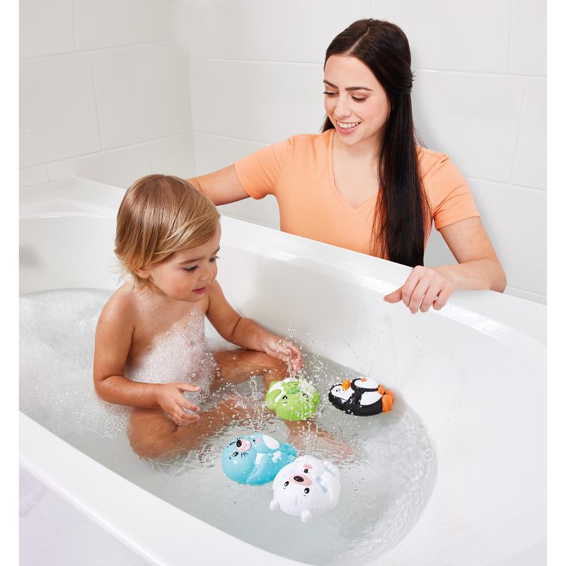 Kidoozie Splish n Splash Squirting Friends, Bathtime Tub Toy for Toddlers Ages 12 Months and Older, 2 of 7