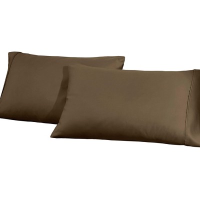 Cotton-Blend 2-Piece Solid Pillowcase Set by Blue Nile Mills