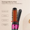 YEVYO 5 in 1 Hair Dryer Brush Kit, Blow Dryer Brush for Drying, Straightening, Volumizing, Curling and Styling Hair - 1000W - Gold - 4 of 4