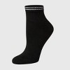 Hanes Women's Striped Cushioned 6pk Ankle Socks - 5-9 - 2 of 4