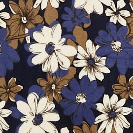 trellis floral white