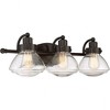 Quoizel Lighting Scholar 3 - Light Vanity in  Palladian Bronze - 3 of 4