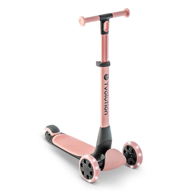 Yvolution Y Glider Nua 3 Wheel Kids' Kick Scooter with LED lights, 1 of 14