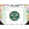 Willow Creek Press Succulents Academic July 2025 - June 2026 17"x12" Small Monthly Deskpad Calendar - 3 of 4