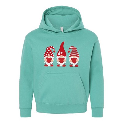 The Juniper Shop Valentine's Gnomes Youth Graphic Hoodie