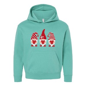 The Juniper Shop Valentine's Gnomes Youth Graphic Hoodie - 1 of 3