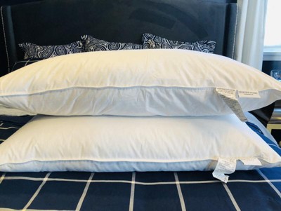 2 Pack Feather & Down Bed Pillows - Bokser Home