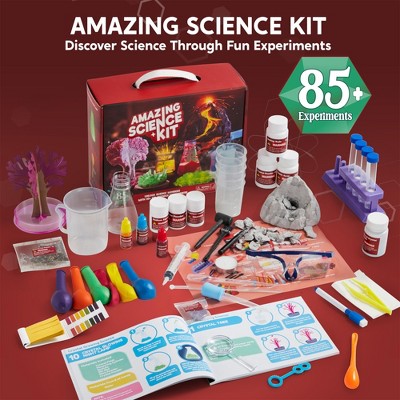 Amazing Science Kit with 85+ Experiments for Kids