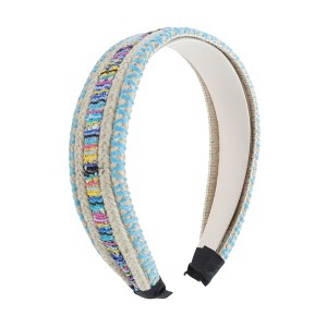 Unique Bargains Women's Colorful Yarn Headband 1 Pc - 1 of 4