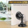 DOMETOUR Magnetic Door Stopper, Stainless Steel Holder, Wall/Floor Mount, No-Drill, Adhesive & Screws, Strong Magnet, 1 Pc - 2 of 4