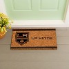 Evergreen Los Angeles Kings Logo Natural Coir 28 x 16 Inches Indoor Outdoor Doormat - 4 of 4