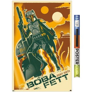 Trends International Star Wars: Saga - Boba Fett - Two Suns Unframed Wall Poster Prints - 1 of 4