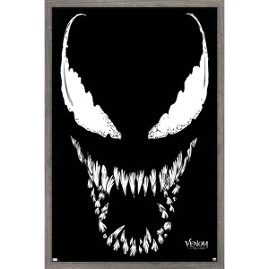 Trends International Marvel Venom: Let There be Carnage - Face Framed Wall Poster Prints - 1 of 4