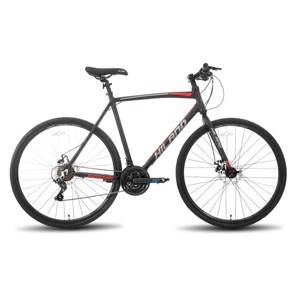 HILAND Clifford 700C Hybrid Bike, 21 Speeds Urban City Commuter Bicycle - 1 of 4