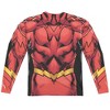 Men's Jla Flash 52 (Front Back Print) Long Sleeve Costume T-Shirt - 3 of 4