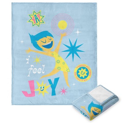 Disney Inside Out 2 Silk Touch Throw Blanket 50x60 Inches
