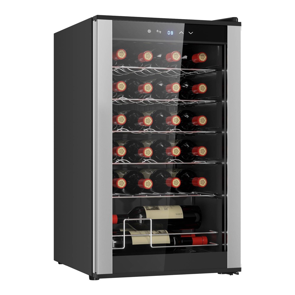 Koolatron 24 Bottle Dual Zone Wine Cooler Freestanding Wine Fridge