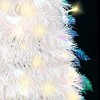 Artificial Christmas Tree White PVC and metal Collapsible - 4 of 4