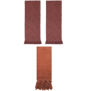 REGALWOVEN 3 Packs Cotton Soft Absorbent Boho Turkish Decorative Hand Towels - 1 of 4