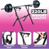 Liquid Stands Foldable Piano Keyboard Stand - 54-88 Key Piano Z Style Adjustable Sturdy Musical Keyboard Stand (Foldable Z-Style With Wheels & Bench) - 3 of 4