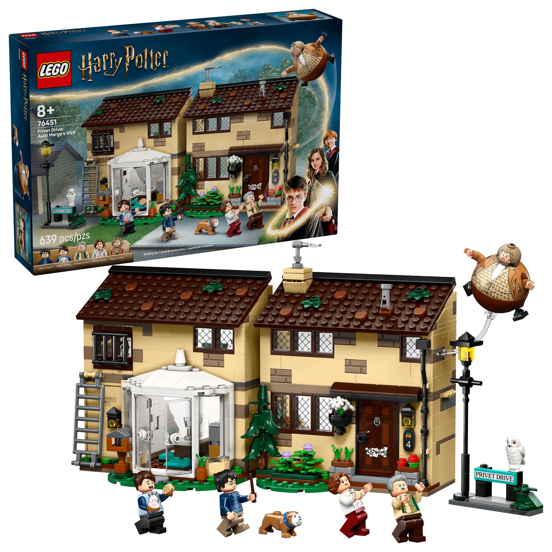 LEGO Harry Potter Privet Drive: Aunt Marge’s Visit 76451