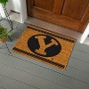 Evergreen Brigham Young University Logo Turf Mat, Brown- 28 x 16 Inches Indoor Outdoor Doormat - 2 of 4