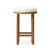 Maven Lane Clara Backless Boucle Fabric Counter Height Bar Stool - 2 of 4