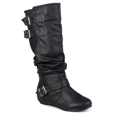 Journee Collection Womens Tiffany Hidden Wedge Mid Calf Boots
