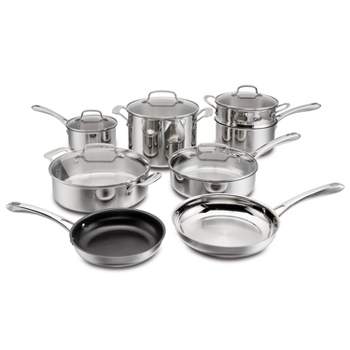 Cuisinart 87P-9 Home Gourmet Stainless Steel 9-Pc Set,Silver