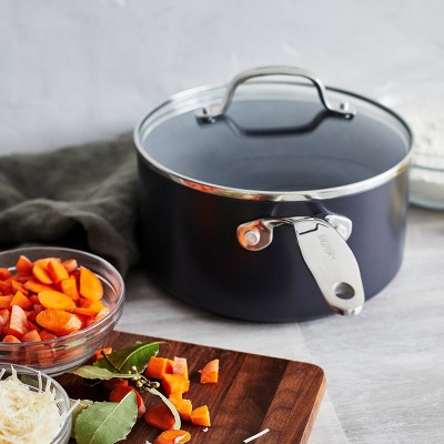 Valencia Pro 11-Piece Hard-Anodized Aluminum Nonstick Cookware Set
