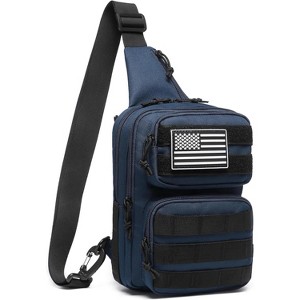 Tactical Crossbody Bag for Men - Durable Sling Bag with Cross Body Design EDC Shoulder bag - 1 of 4