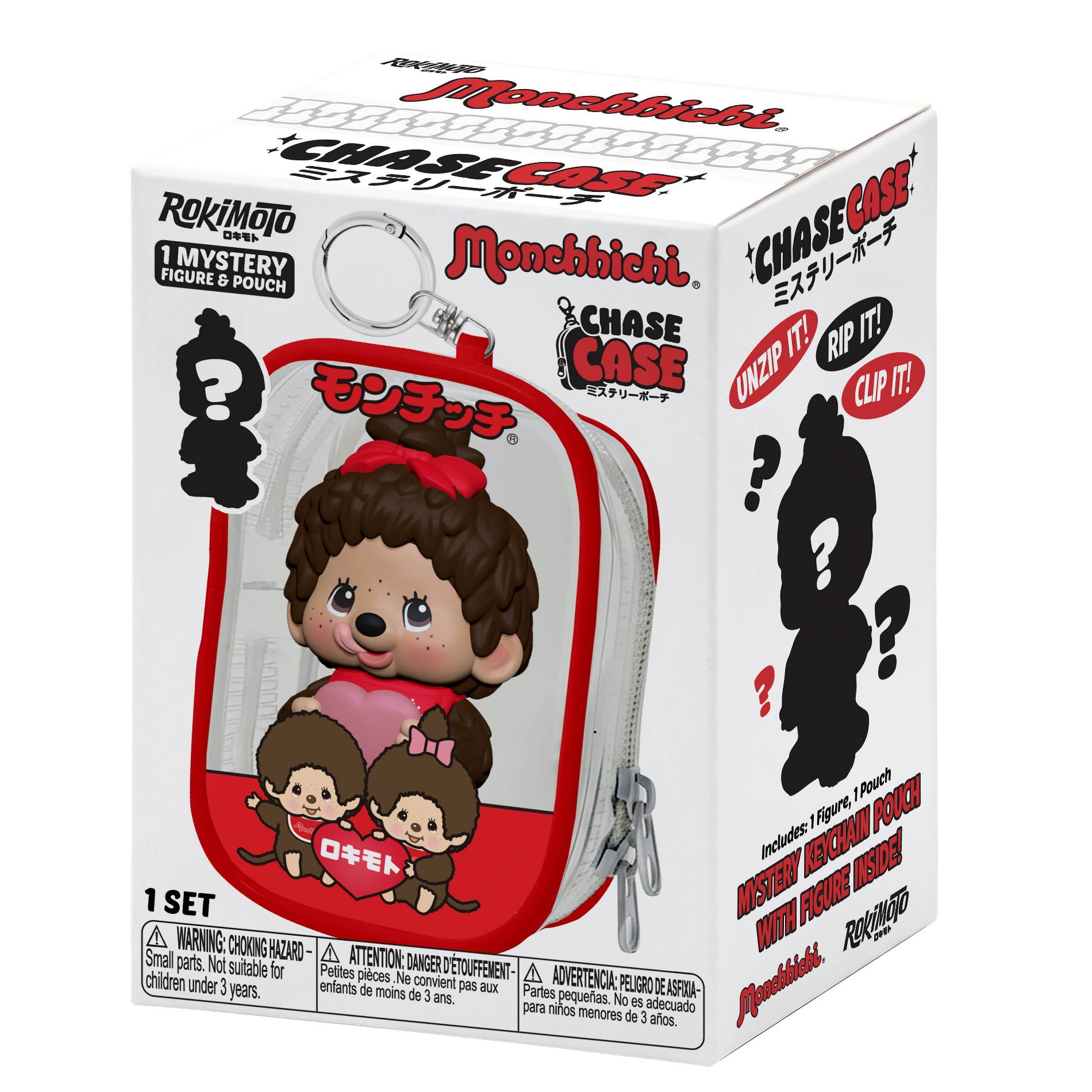 Rokimoto Chase Case Monchhichi Series 1