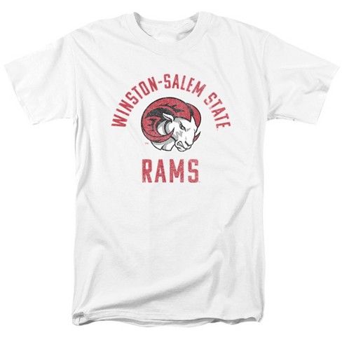 Winston-salem State University Official Rams Logo Adult T Shirt,white ...