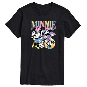 Men's - Disney - Minnie Mouse Collage Short Sleeve Graphic T-Shirt - 1 of 4