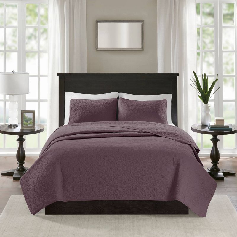 Madison Park Vancouver Reversible Coverlet Set, 4 of 15