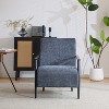 Modern Accent Chair, Upholstered Lounge Chair for Living Room, Bedroom -ModernLuxe - 2 of 4