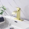 LunaLulink Waterfall Spout Bathroom Faucet,Single Handle Bathroom Vanity Sink Faucet - 4 of 4