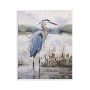 Stupell Industries Coastal Sea Heron, 14" x 11" - 1 of 4