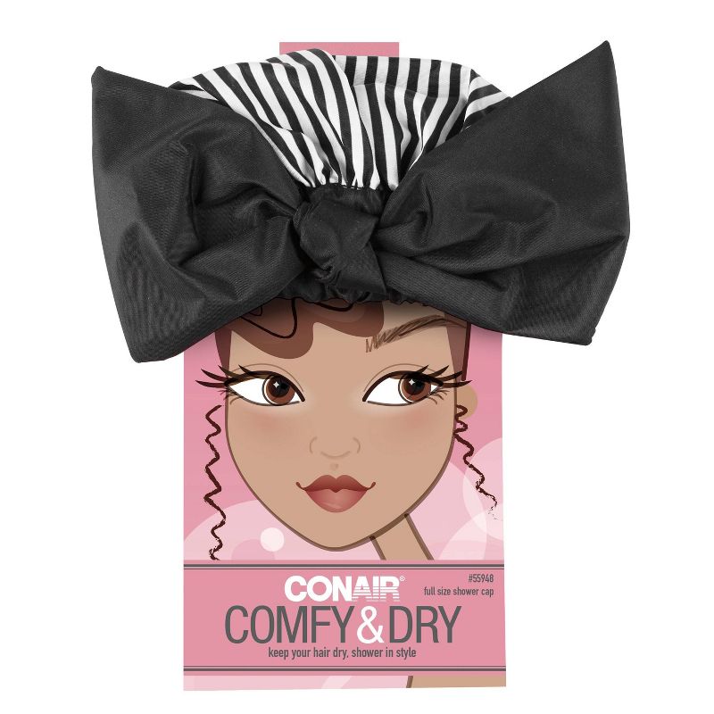Conair Shower Cap with Bow - 1ct, 1 of 6