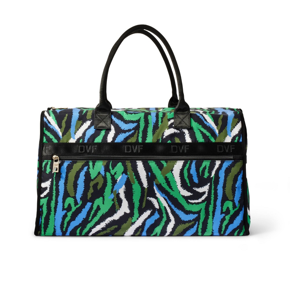 Disco Zebra Green Weekender Bag - DVF for Target