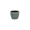Cheung's Idola Tapered Blue Ceramic Pot - Small - 3 of 3