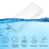 Unique Bargains PP Bead Jewelry Art Craft Organizing Storage Box 6.1" x 2.5" x 1.2" Clear 12 Pcs - 4 of 4