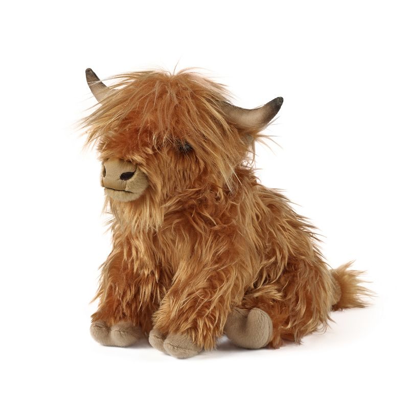 Living Nature Highland Cow Large With Sound Plush Toy, 2 of 3