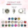 Unique Bargains DIY Craft Clothing Shoe Hat Bag Button Decor Claw Gem Rhinestones 32 Pcs - 2 of 4