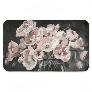 Stupell Industries Flowers In Clear Vase Printed Anti-Fatigue Floor Mat, design by Patricia Pinto, 30"x18" - 1 of 4