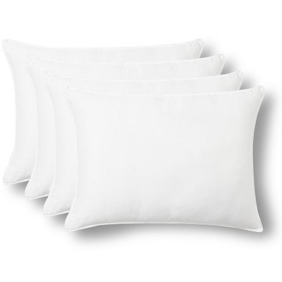 White Hypoallergenic Polyester Universal Sleeper Pillow 2-Pack