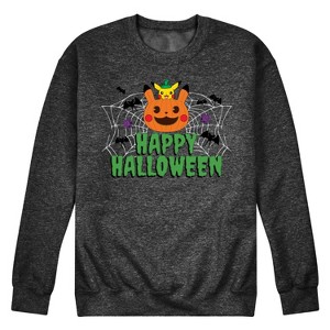 Men's - Pokémon - Happy Halloween Graphic Fleece Sweatshirt - 1 of 4