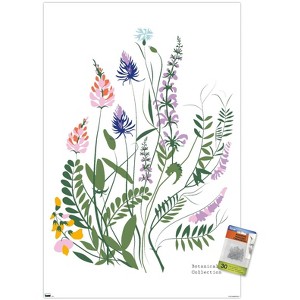 Trends International Botanical Collection - Wild Flowers Unframed Wall Poster Prints - 1 of 4